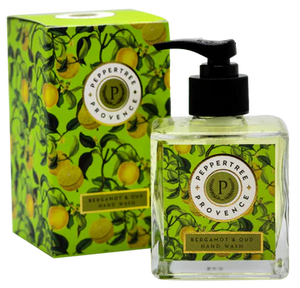 PEPPER TREE PROVENCE BERGAMOT AND OUD HAND WASH