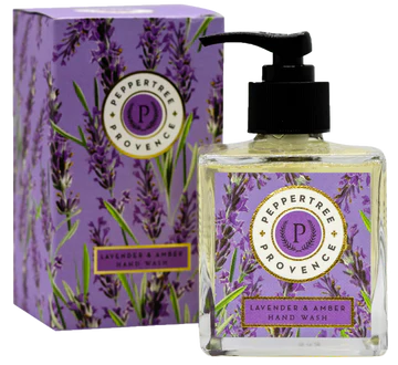 PEPPER TREE PROVENCE LAVENDER AND AMBER HAND WASH
