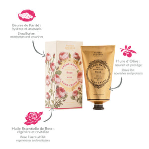 PANIER DES SENS ESSENTIALS REJUVENATING ROSE HAND CREAM 75ML