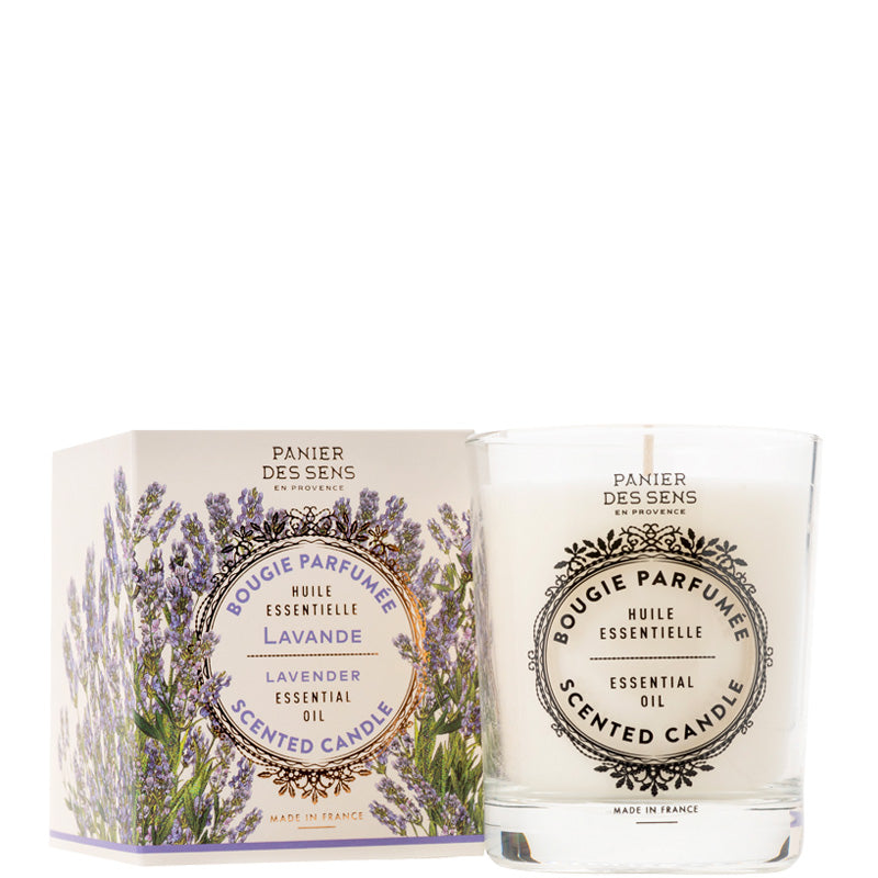 PANIER DES SENS ESSENTIALS RELAXING LAVENDER SCENTED CANDLE