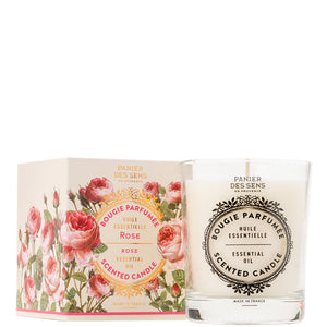 PANIER DES SENS ESSENTIALS REJUVENATING ROSE SCENTED CANDLE