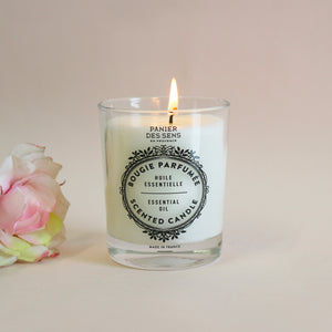 PANIER DES SENS ESSENTIALS REJUVENATING ROSE SCENTED CANDLE