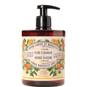 PANIER DES SENS ABSOLUTES ORANGE BLOSSOM LIQUID SOAP 500ML