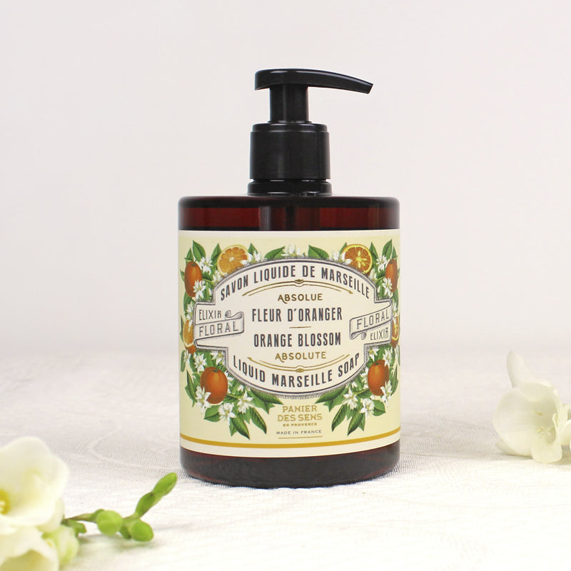 PANIER DES SENS ABSOLUTES ORANGE BLOSSOM LIQUID SOAP 500ML