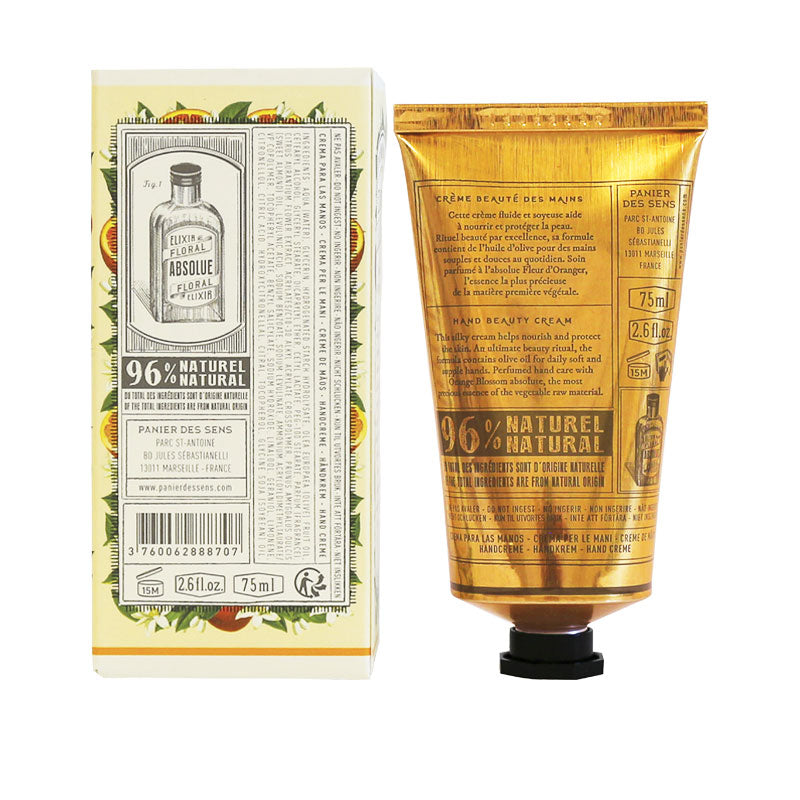 PANIER DES SENS ABSOLUTES ORANGE BLOSSOM HAND CREAM 75ML