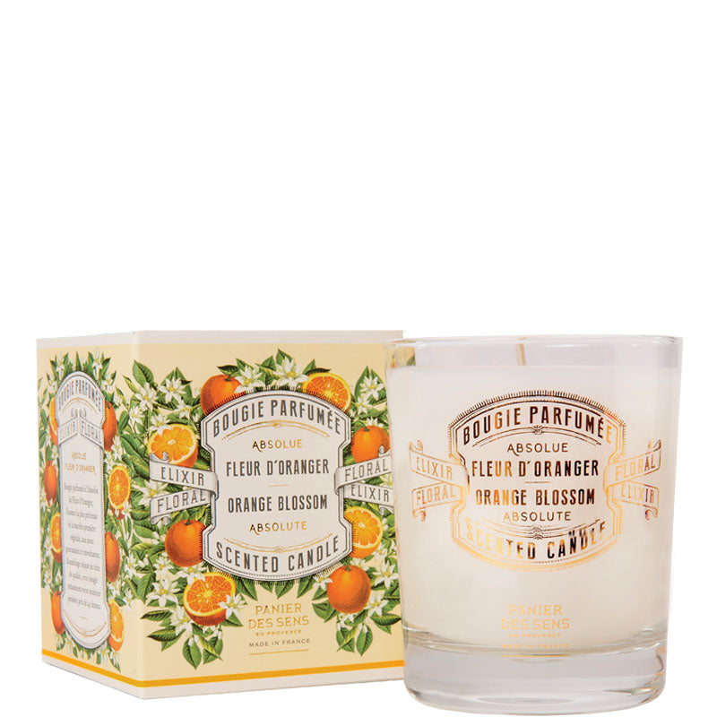 PANIER DES SENS ABSOLUTES ORANGE BLOSSOM SCENTED CANDLE