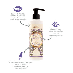 PANIER DES SENS ESSENTIALS RELAXING LAVENDER BODY LOTION 250ML