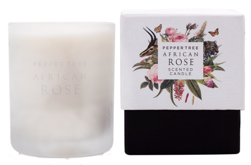 PEPPER TREE AFRICAN ROSE CANDLE