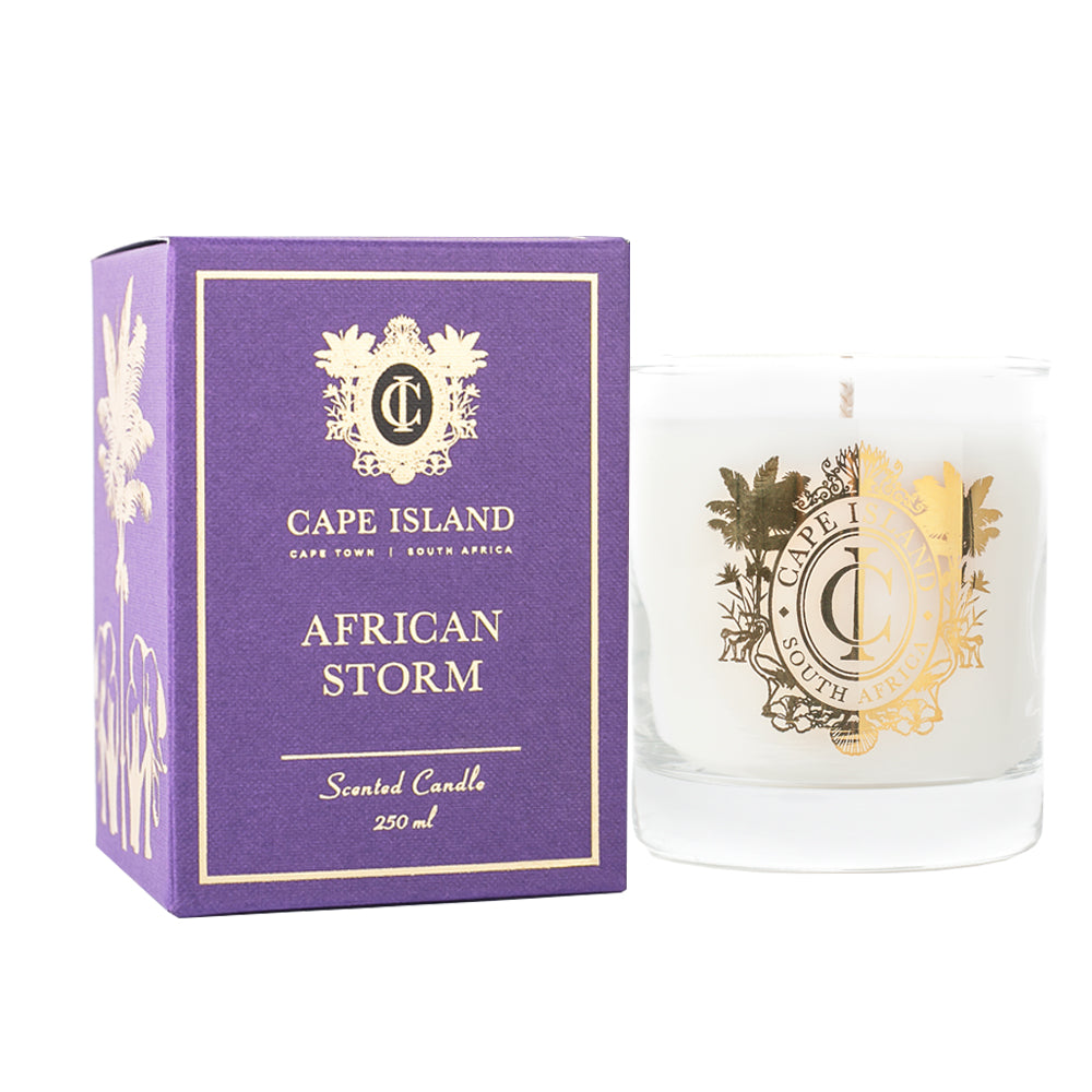 CAPE ISLAND AFRICAN STORM MEDIUM SCENTED CANDLE