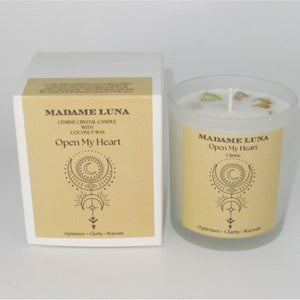 MADAME LUNA CRYSTAL CANDLE - CITRINE