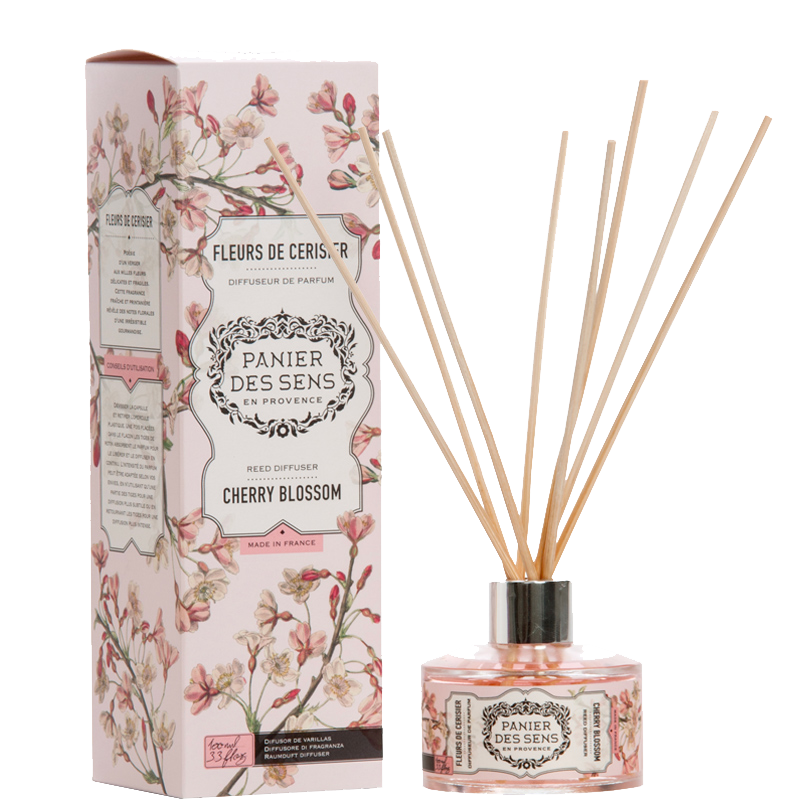 PANIER DES SENS AUTHENTIC SHINY CHERRY BLOSSOM REED DIFFUSER